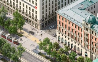 Ring Schottenring Gonzagagasse Rendering